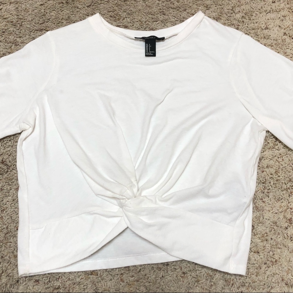 Cute Women’s Front Tie Shirt